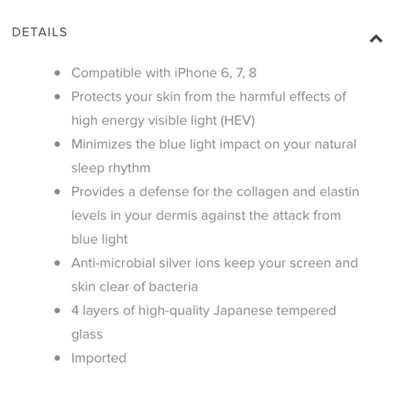 NEW Blue light blocking IRL filter iPhone 6/7/8 - Picture 2 of 3